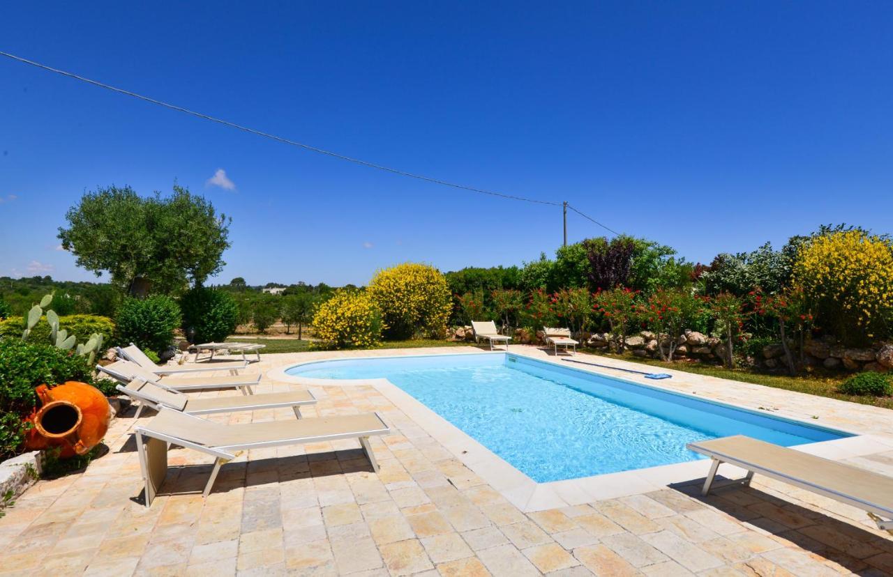 Terra Sessana Ville E Trullo Con Piscina Privata Ostuni Exterior foto