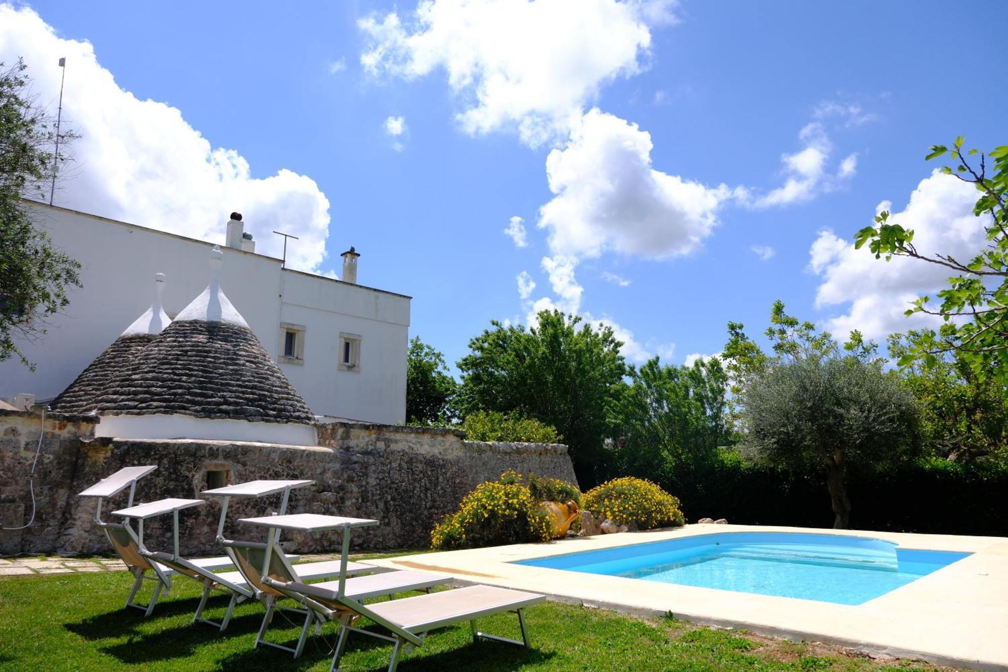 Terra Sessana Ville E Trullo Con Piscina Privata Ostuni Exterior foto