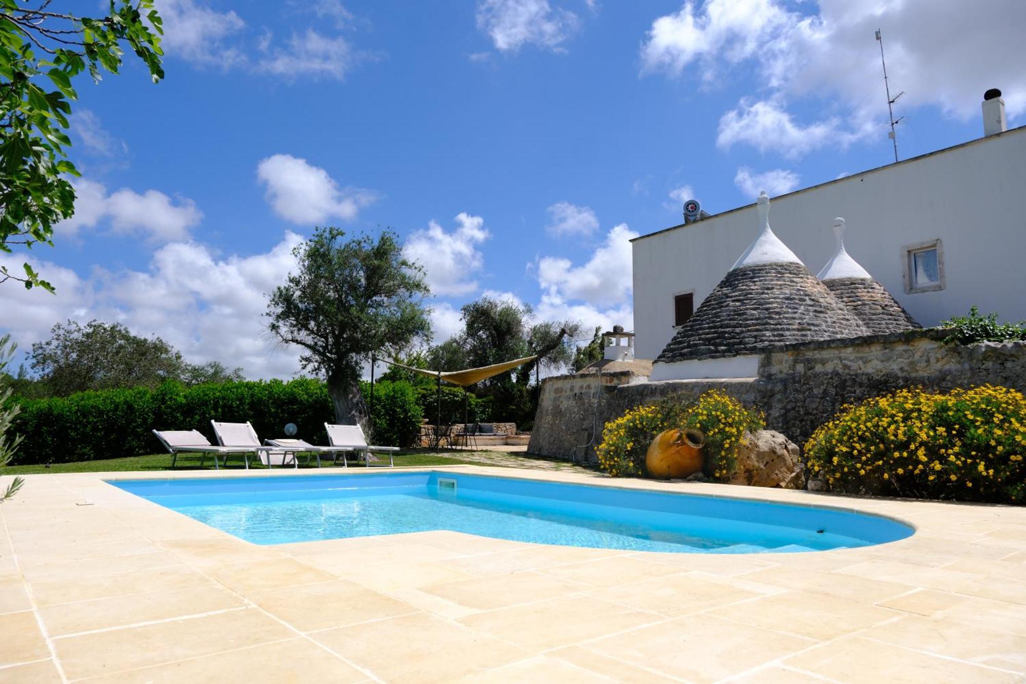 Terra Sessana Ville E Trullo Con Piscina Privata Ostuni Exterior foto