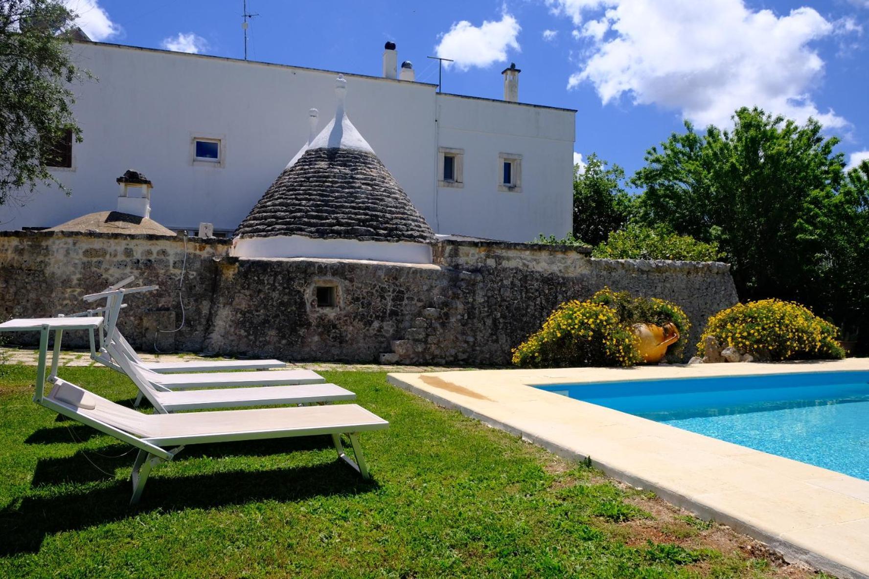 Terra Sessana Ville E Trullo Con Piscina Privata Ostuni Exterior foto
